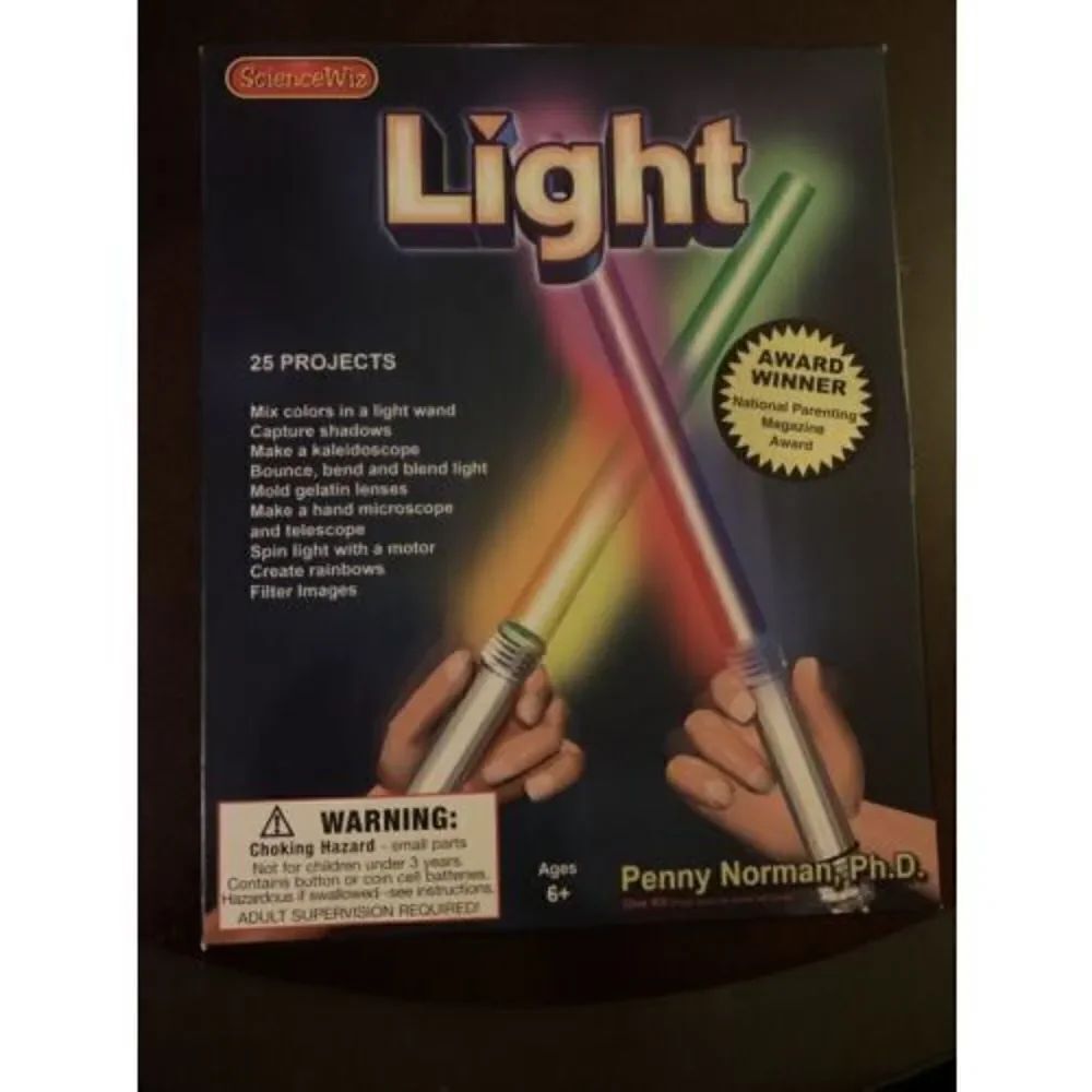 Science Wiz Light Science Kit Ages 6+ Sciencewiz - Picture 3 of 6
